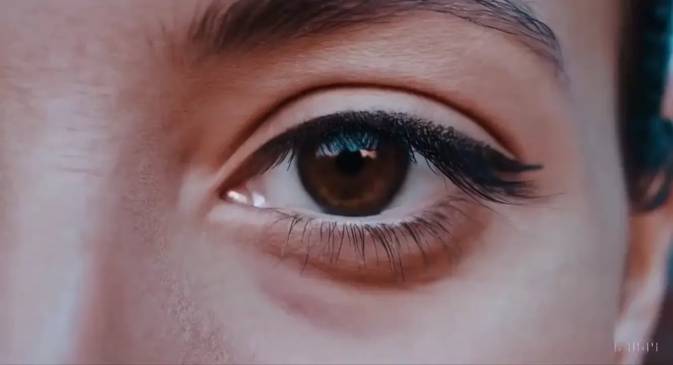 Cinematic Eye Close-up